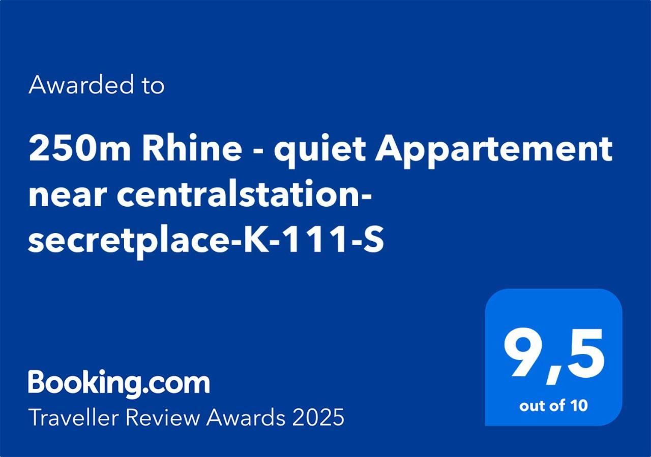 250M Rhine - Quiet Appartement Near Centralstation- Secretplace-K-111-S Koblenz  Eksteriør billede